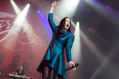 Tarja @ Summer Breeze 2014, picture 1, photographed by Dorien Goetschalckx - FrontView Magazine