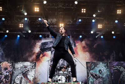 Callejon @ Summer Breeze 2014, picture 1, photographed by Dorien Goetschalckx - FrontView Magazine