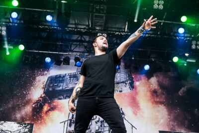 Callejon @ Summer Breeze 2014, picture 11, photographed by Dorien Goetschalckx - FrontView Magazine