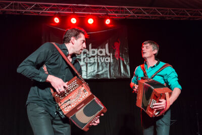 Duo Laloy - Le Tron @ Boombal Lovendegem Dag 1, picture 16, photographed by Guy Danneels - FrontView Magazine