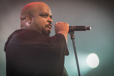Ceelo Green @ Feest in het Park 2014, picture 1, photographed by Jan van Hecke - FrontView Magazine