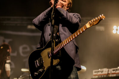 The Levellers @ Boerenrock 2014, foto 2, foto's door Tristan Herftijd - FrontView Magazine