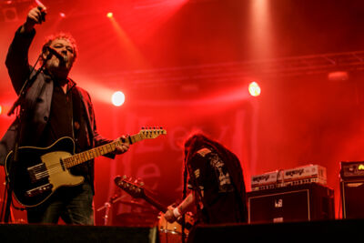 The Levellers @ Boerenrock 2014, foto 6, foto's door Tristan Herftijd - FrontView Magazine