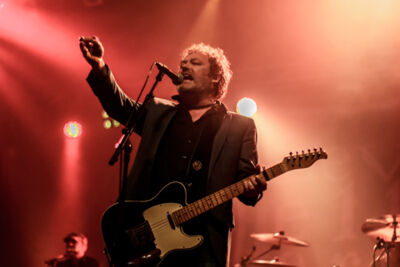The Levellers @ Boerenrock 2014, foto 8, foto's door Tristan Herftijd - FrontView Magazine