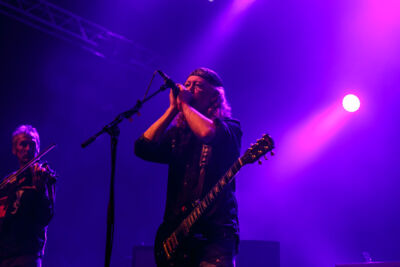 The Levellers @ Boerenrock 2014, foto 23, foto's door Tristan Herftijd - FrontView Magazine