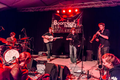 The One Night Stand Band @ Boombal Lovendegem Dag 3, picture 1, photographed by Guy Danneels - FrontView Magazine