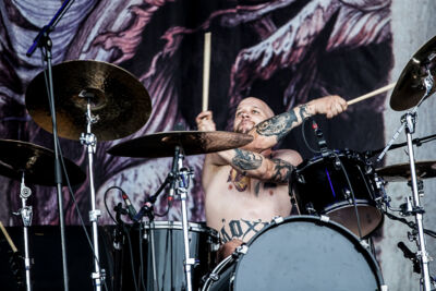 Evergreen Terrace @ Masters@ Rock 2014, picture 4, photographed by Dorien Goetschalckx - FrontView Magazine