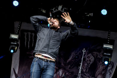 Evergreen Terrace @ Masters@ Rock 2014, picture 16, photographed by Dorien Goetschalckx - FrontView Magazine