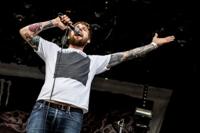 Evergreen Terrace @ Masters@ Rock 2014, picture 18, photographed by Dorien Goetschalckx - FrontView Magazine