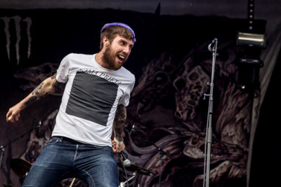 Evergreen Terrace @ Masters@ Rock 2014, picture 24, photographed by Dorien Goetschalckx - FrontView Magazine