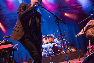 Jamie Cullum @ Rivierenhof, picture 5, photographed by Tom Stessens - FrontView Magazine
