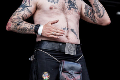 Black Tartan Clan @ Masters@ Rock 2014, picture 5, photographed by Dorien Goetschalckx - FrontView Magazine