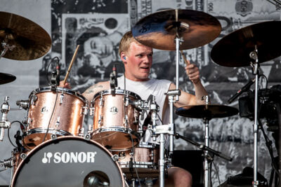 Born From Pain @ Masters@ Rock 2014, picture 17, photographed by Dorien Goetschalckx - FrontView Magazine