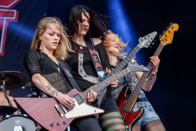 Crucified Barbara @ Masters@ Rock 2014, picture 11, photographed by Dorien Goetschalckx - FrontView Magazine