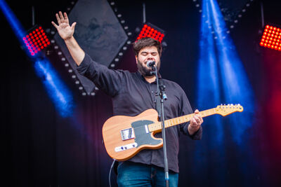 Delv!s @ Maanrock 2014, foto 2, foto's door Elke Briers - FrontView Magazine