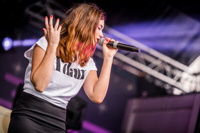 Feest podium - dag 2 @ Maanrock 2014, picture 1, photographed by Elke Briers - FrontView Magazine