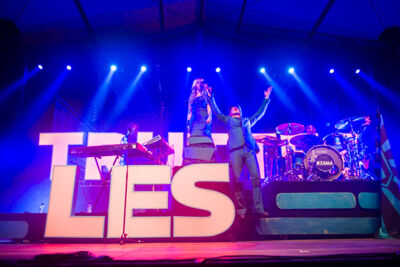 Les Truttes @ Parkhappening Schoten, picture 51, photographed by Dimitri Vanlommel - FrontView Magazine