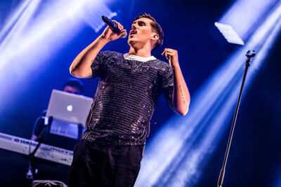 Sam Sparro @ Maanrock 2014, picture 11, photographed by Elke Briers - FrontView Magazine