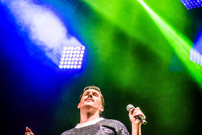 Sam Sparro @ Maanrock 2014, picture 14, photographed by Elke Briers - FrontView Magazine