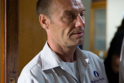 Setbezoek verfilming: "Black" @ Colignonplein Schaarbeek, foto 62, foto's door Guy Danneels - FrontView Magazine