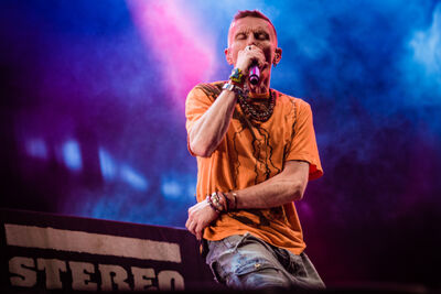Stereo MC's @ Maanrock 2014, picture 12, photographed by Elke Briers - FrontView Magazine