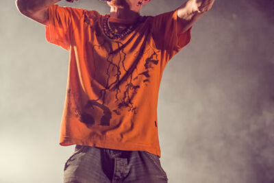 Stereo MC's @ Maanrock 2014, picture 16, photographed by Elke Briers - FrontView Magazine