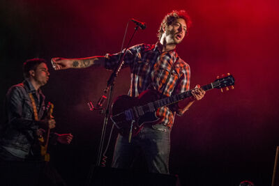 The Sore Losers @ Maanrock 2014, picture 4, photographed by Elke Briers - FrontView Magazine