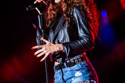 Natalia @ Maanrock 2014, picture 9, photographed by Elke Briers - FrontView Magazine