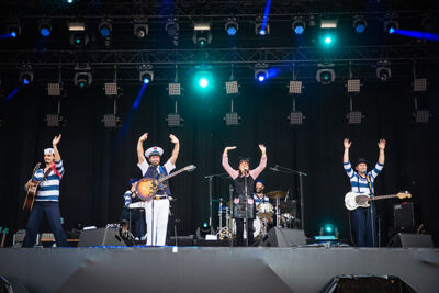 Kapitein Winokio @ Maanrock 2014, picture 1, photographed by Elke Briers - FrontView Magazine