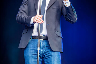 Udo @ Maanrock 2014, picture 3, photographed by Elke Briers - FrontView Magazine