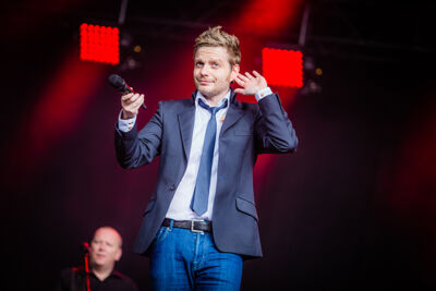 Udo @ Maanrock 2014, picture 5, photographed by Elke Briers - FrontView Magazine