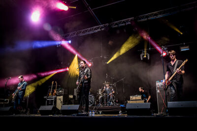 Horses On Fire @ Villa Pace 2014, foto 2, foto's door Elke Briers - FrontView Magazine