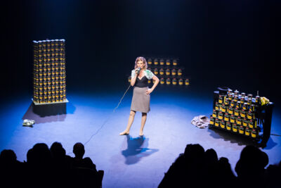 Nele Goossens: " 't Zal wel zijn " @ Fakkelteater, picture 13, photographed by Guy Danneels - FrontView Magazine