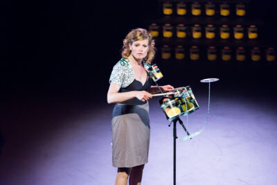Nele Goossens: " 't Zal wel zijn " @ Fakkelteater, picture 18, photographed by Guy Danneels - FrontView Magazine
