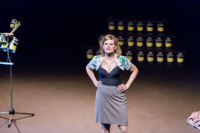 Nele Goossens: " 't Zal wel zijn " @ Fakkelteater, picture 27, photographed by Guy Danneels - FrontView Magazine