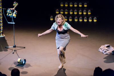 Nele Goossens: " 't Zal wel zijn " @ Fakkelteater, picture 30, photographed by Guy Danneels - FrontView Magazine