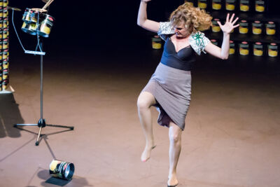 Nele Goossens: " 't Zal wel zijn " @ Fakkelteater, picture 31, photographed by Guy Danneels - FrontView Magazine