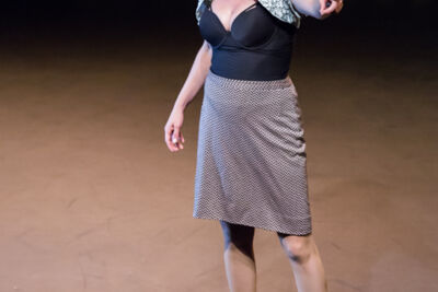 Nele Goossens: " 't Zal wel zijn " @ Fakkelteater, picture 35, photographed by Guy Danneels - FrontView Magazine