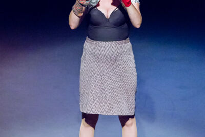 Nele Goossens: " 't Zal wel zijn " @ Fakkelteater, picture 37, photographed by Guy Danneels - FrontView Magazine