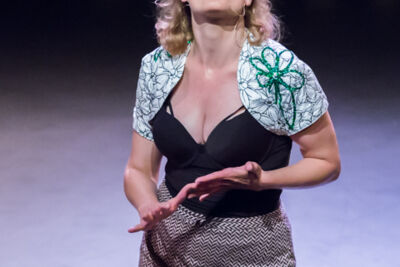 Nele Goossens: " 't Zal wel zijn " @ Fakkelteater, picture 42, photographed by Guy Danneels - FrontView Magazine
