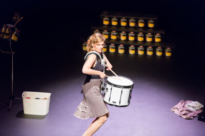 Nele Goossens: " 't Zal wel zijn " @ Fakkelteater, picture 46, photographed by Guy Danneels - FrontView Magazine