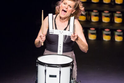 Nele Goossens: " 't Zal wel zijn " @ Fakkelteater, picture 47, photographed by Guy Danneels - FrontView Magazine