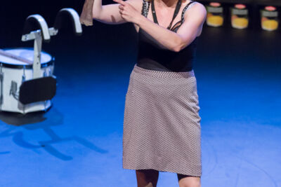 Nele Goossens: " 't Zal wel zijn " @ Fakkelteater, picture 49, photographed by Guy Danneels - FrontView Magazine