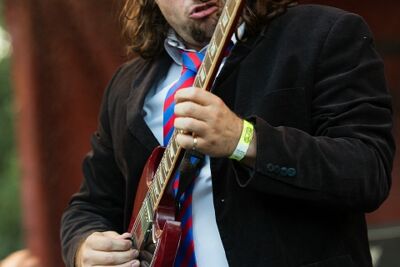 Iese Daase @ OlensFest 2014, picture 3, photographed by Edwin Houdevelt - FrontView Magazine