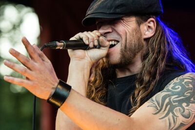 Iese Daase @ OlensFest 2014, picture 18, photographed by Edwin Houdevelt - FrontView Magazine