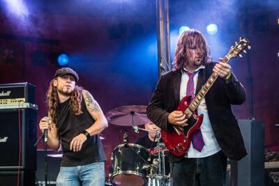 Iese Daase @ OlensFest 2014, picture 23, photographed by Edwin Houdevelt - FrontView Magazine
