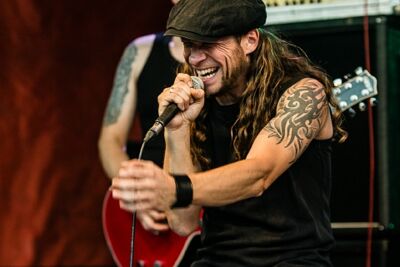 Iese Daase @ OlensFest 2014, picture 35, photographed by Edwin Houdevelt - FrontView Magazine
