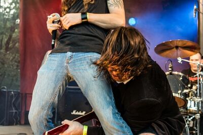 Iese Daase @ OlensFest 2014, picture 41, photographed by Edwin Houdevelt - FrontView Magazine
