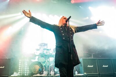 Saxon @ OlensFest 2014, foto 10, foto's door Edwin Houdevelt - FrontView Magazine