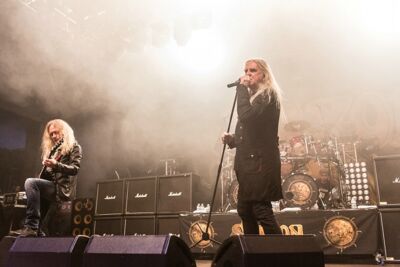 Saxon @ OlensFest 2014, foto 12, foto's door Edwin Houdevelt - FrontView Magazine